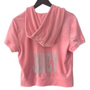 Juicy Couture zip up short sleeve szL